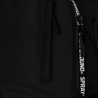 SPRAYGROUND® BACKPACK RUBBER SHARK BLACKOUT WHITE TAPE