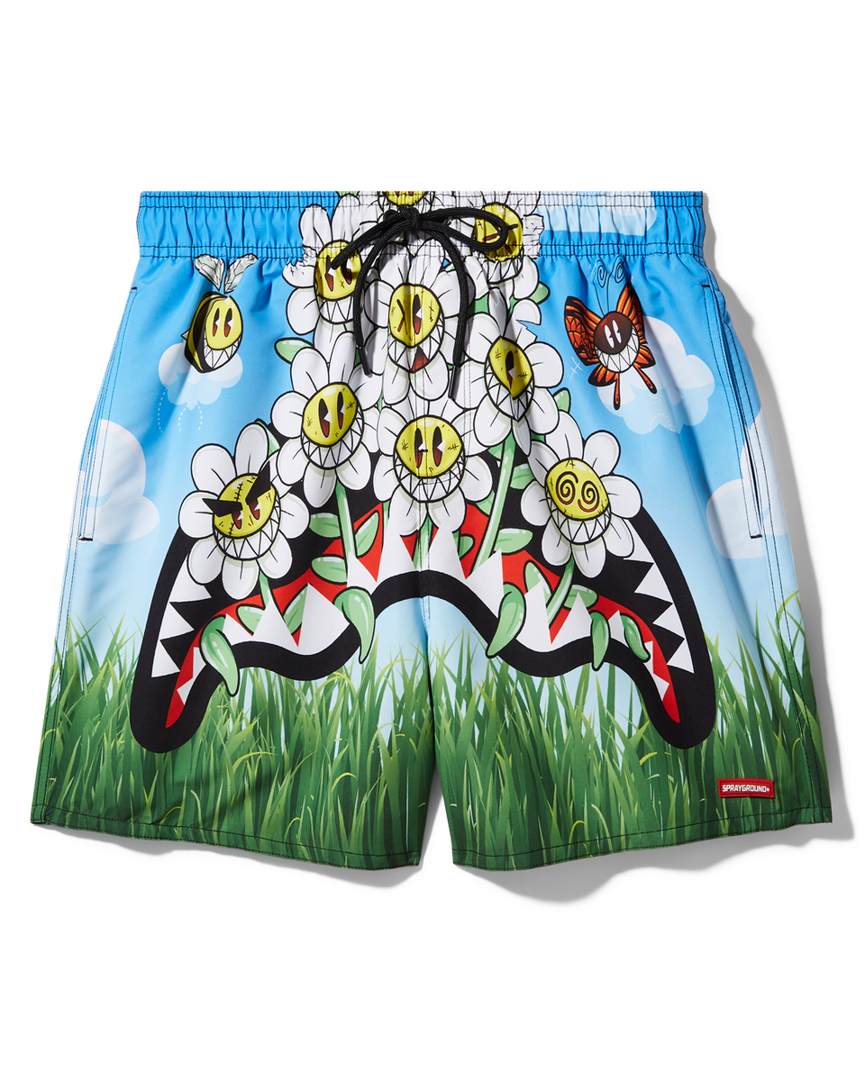 『SPRAYGROUND』Crazy Impact SWIM SHORTS CRAZY DAISIES SWIM SHORTS – SPRAYGROUND®
