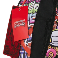 SPRAYGROUND® BACKPACK MONOPOLY GRAFFITI GOLD RUSH DLXR BACKPACK
