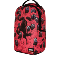 SPRAYGROUND® BACKPACK SQUID GAME FRONT MAN AND WORKERS CRAMMED BACKPACK
