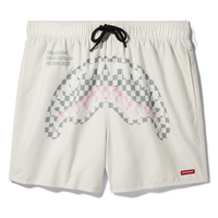 SPRAYGROUND® SWIM CREAM CHECK SHARK CENTRAL SWIM SHORTS