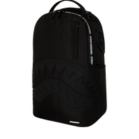 SPRAYGROUND® BACKPACK RUBBER SHARK BLACKOUT WHITE TAPE