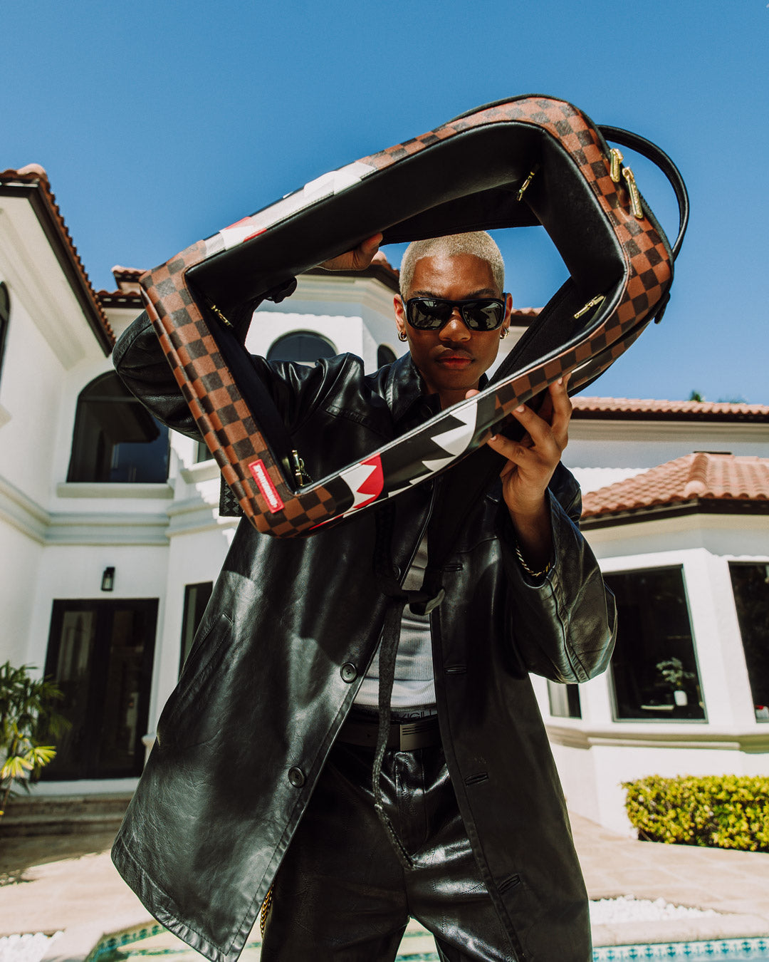 SPRAYGROUND® BACKPACK SHARKS IN A HOLE IN PARIS DLXSV BACKPACK