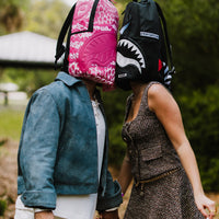 SPRAYGROUND® BACKPACK SHARK CENTRAL HAZARD PAY DLXS BACKPACK