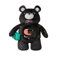 SPRAYGROUND® BACKPACK UNFINISHED SHARK MONEYBEAR TEDDY BEAR BACKPACK
