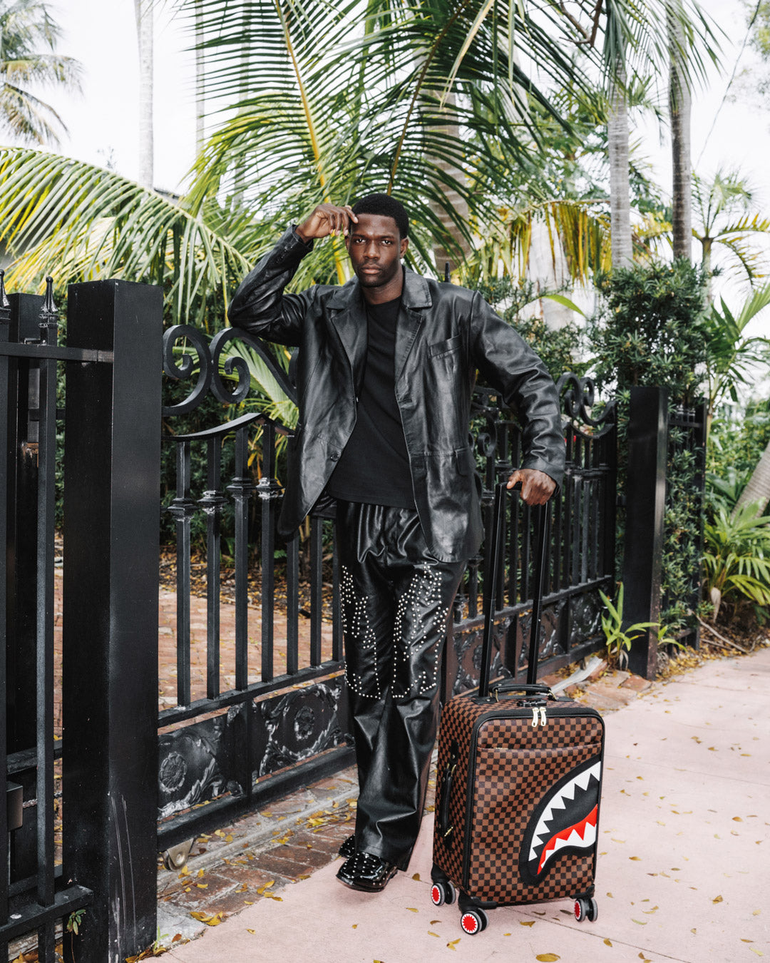 SPRAYGROUND® LUGGAGE SAWTOOTH SHARKS IN PARIS CARRY-ON LUGGAGE