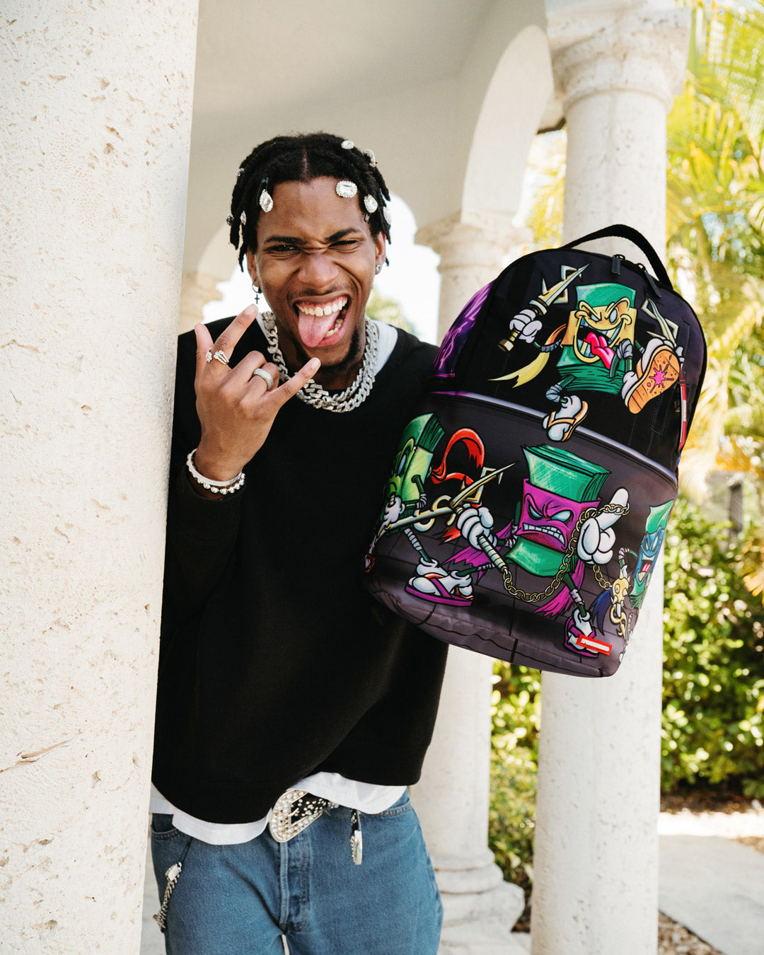SPRAYGROUND® BACKPACK MONEY BOYS NINJA DLXR BACKPACK