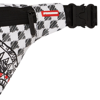 SPRAYGROUND® CROSSBODY SCRIBBLE DRIBBLE CHECK SAVVY CROSSBODY