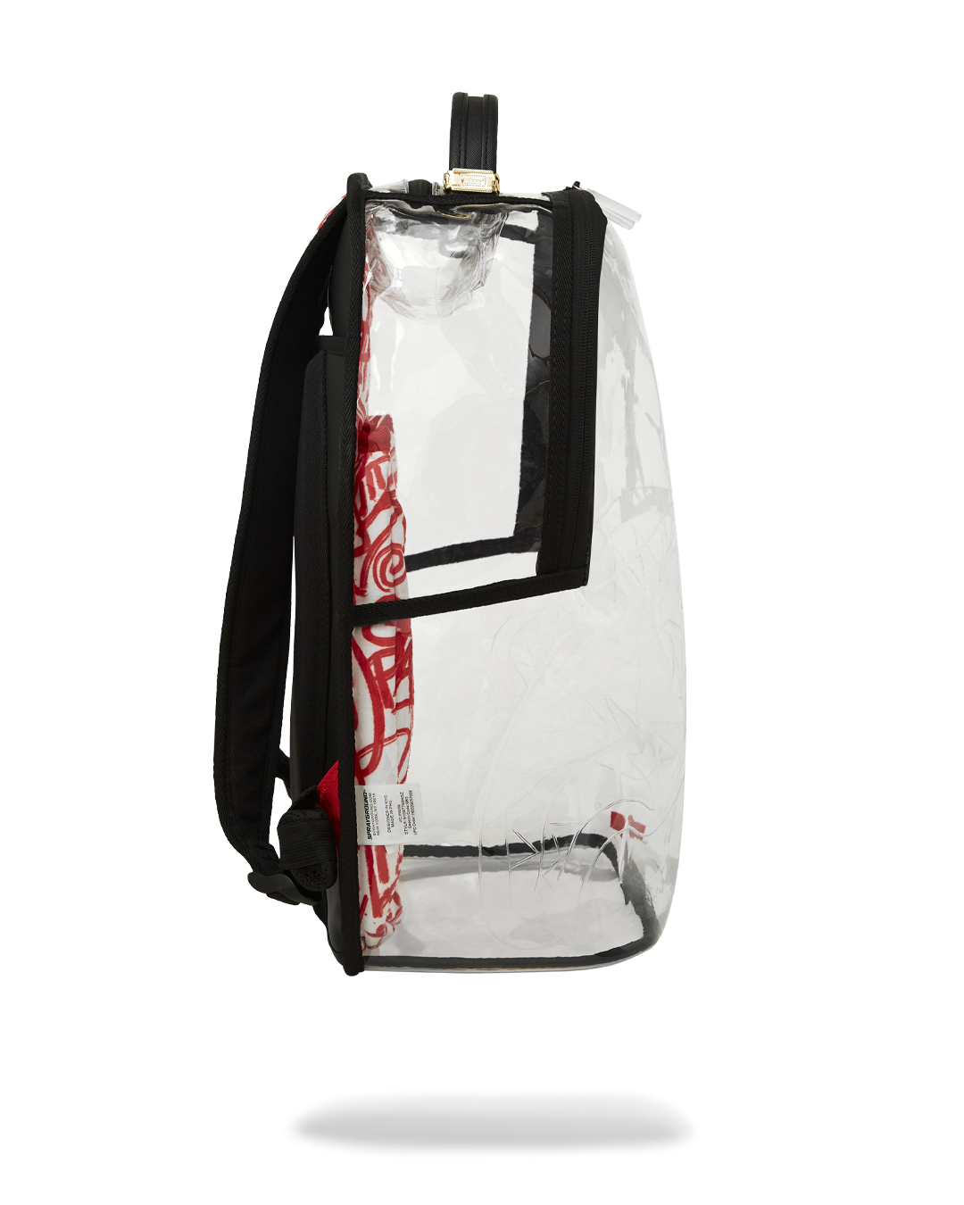 SPRAYGROUND® BACKPACK BEAR GRILLS DLX CLEAR BACKPACK