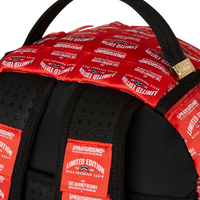 SPRAYGROUND® BACKPACK MADE OF WOVEN LABELS SHARK BACKPACK