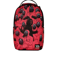 SPRAYGROUND® BACKPACK SQUID GAME FRONT MAN AND WORKERS CRAMMED BACKPACK
