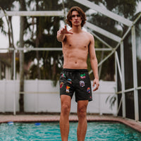 SPRAYGROUND® SWIM GLOBAL MOGUL BILLIONAIRE SWIM SHORTS