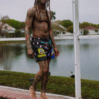 SPRAYGROUND® SWIM SPONGEBOB TOKYO BUBBLE SWIM SHORTS