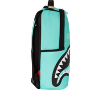 SPRAYGROUND® BACKPACK SHARK CENTRAL AQUA DLXSV BACKPACK