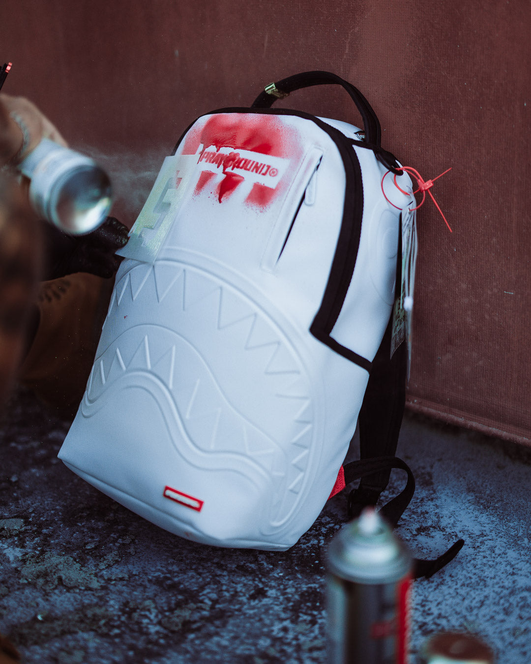 SPRAYGROUND® BACKPACK GRAFFITI ARTIST - DESIGN YOUR OWN BACKPACK - 9 STENCILS INCLUDED