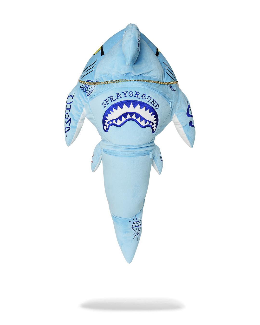 STUFFED SAVAGE HOODY BACKPACK SHARK – SPRAYGROUND®