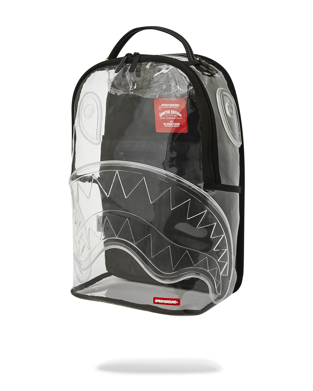 SPRAYGROUND® BACKPACK CLEAR BEAR DLX BACKPACK FABRIC BEAR