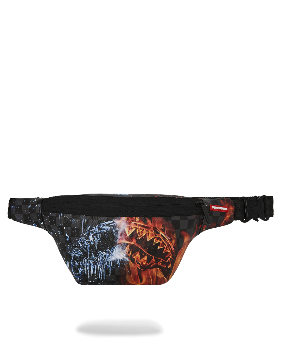 SPRAYGROUND® CROSSBODY FIRE & ICE SHARK SAVVY CROSSBODY