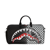 SPRAYGROUND® DUFFLE SCRIBBLE DRIBBLE CHECK DUFFLE