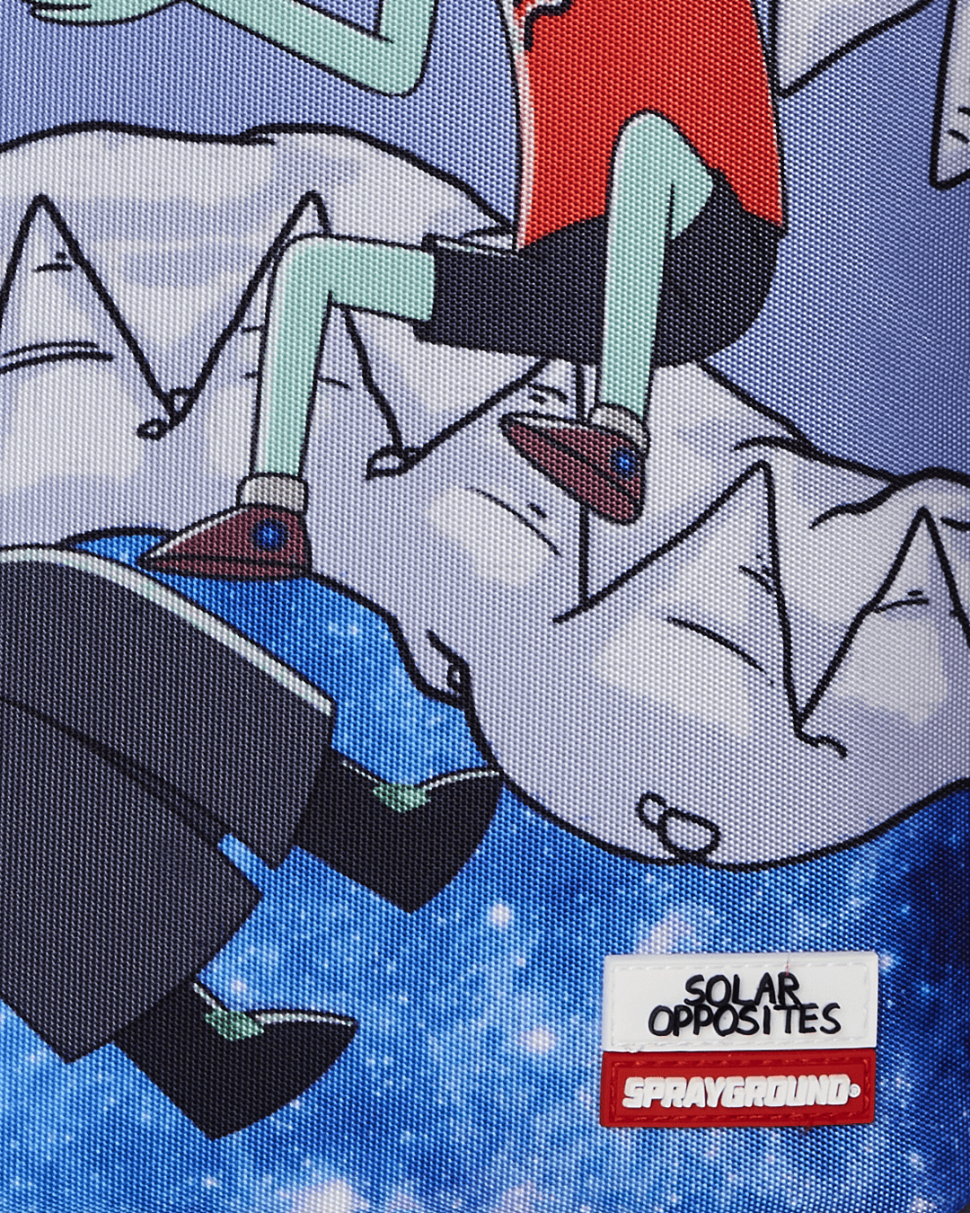 SPRAYGROUND® BACKPACK SOLAR OPPOSITES CRASH SHARKMOUTH DLXR BACKPACK