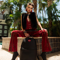 SPRAYGROUND® BACKPACK BLACKOUT SHARK DLXSV BACKPACK