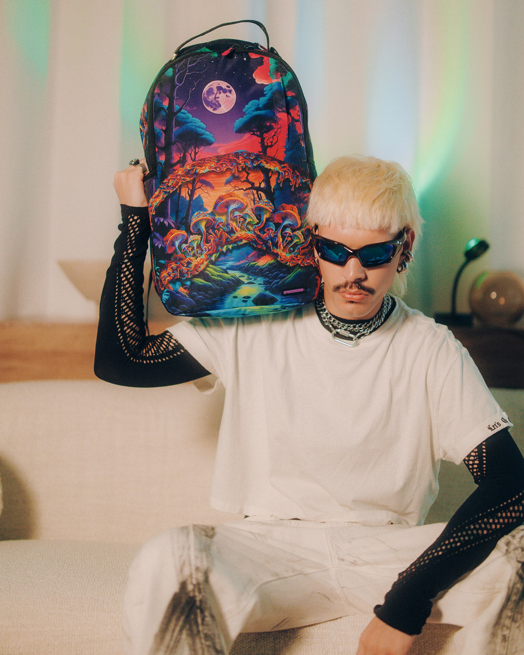 SPRAYGROUND® BACKPACK PSYCHEDELIC FORREST DLXR BACKPACK
