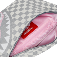 SPRAYGROUND® CROSSBODY KNIT SHARKS IN PARIS IN CREAM SAVVY CROSSBODY