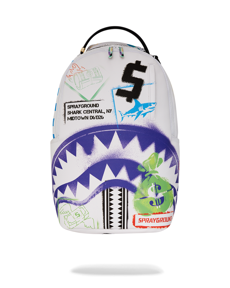 SPRYGROUND フリースジャケット シャークデザイン SPRYGROUND フリースジャケット シャークデザイン