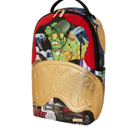 SPRAYGROUND® BACKPACK 15 YEARS GOLD AND SPLICED DLXV BACKPACK