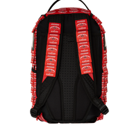 SPRAYGROUND® BACKPACK MADE OF WOVEN LABELS SHARK BACKPACK