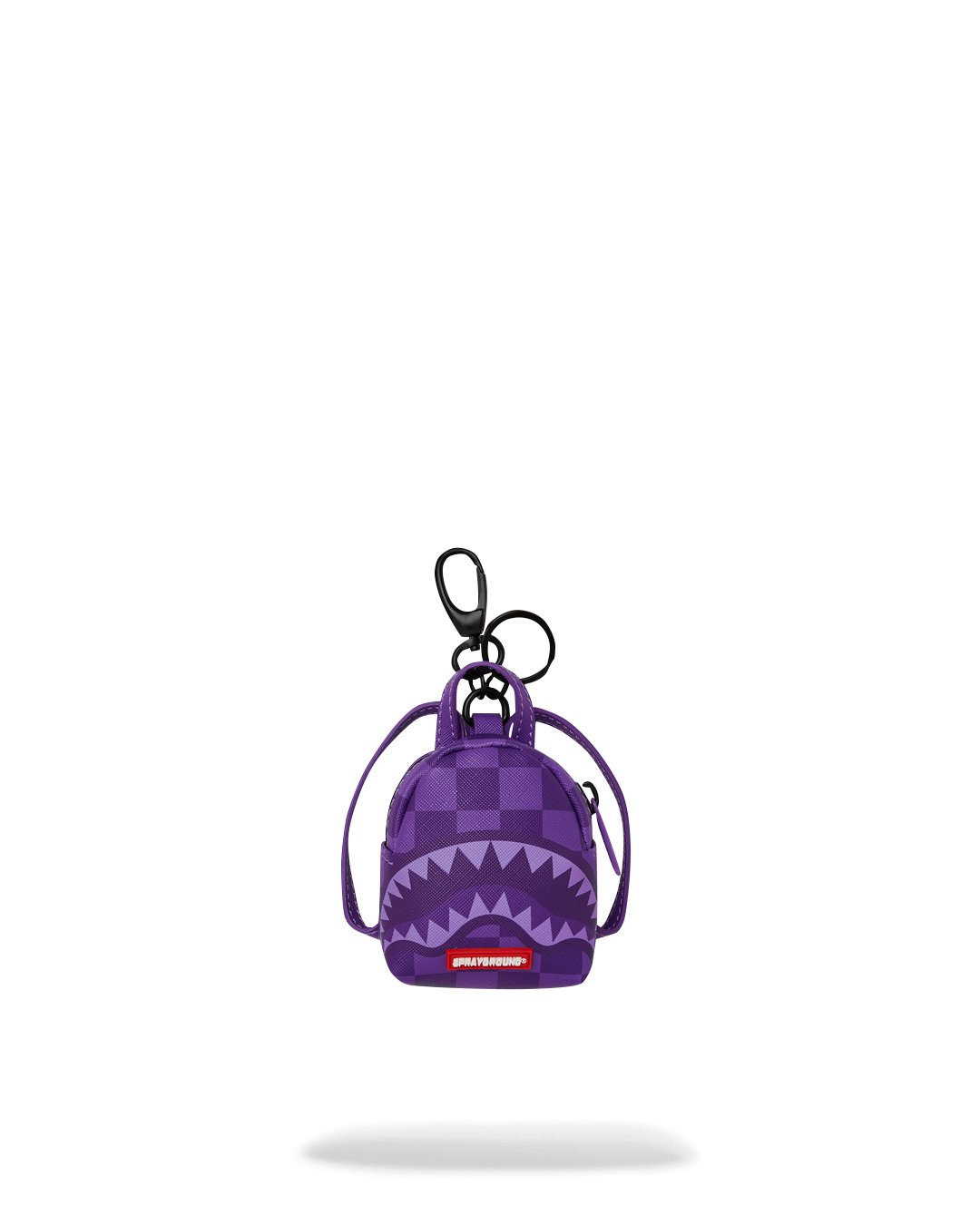 SPRAYGROUND® KEYCHAIN PURPLE SHARK SHARKS IN PARIS BACKPACK KEYCHAIN