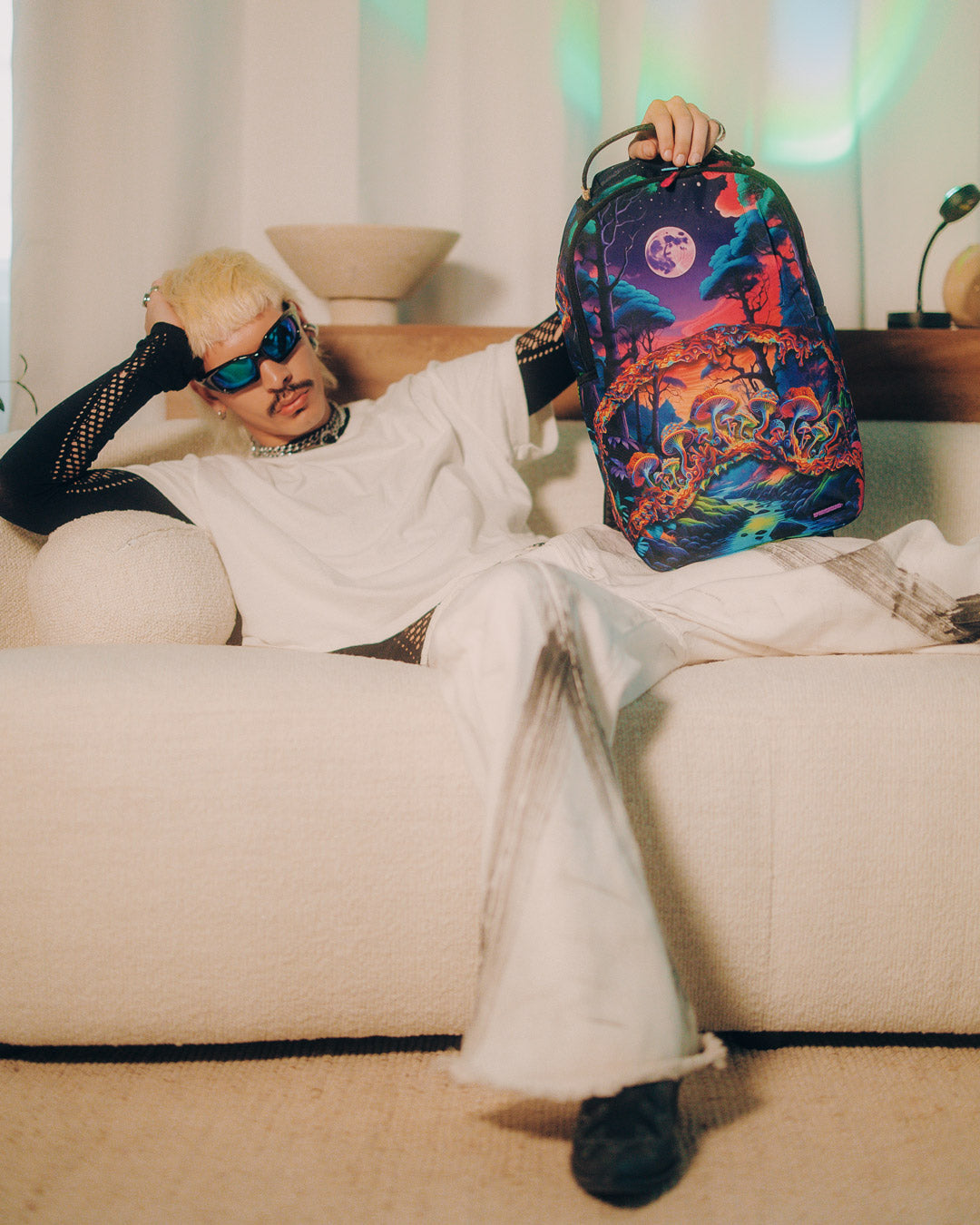SPRAYGROUND® BACKPACK PSYCHEDELIC FORREST DLXR BACKPACK