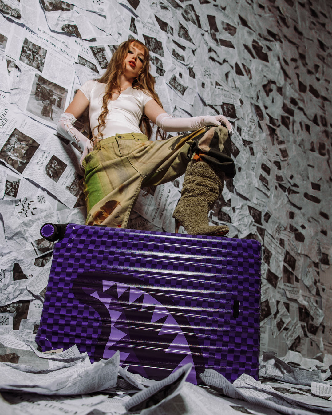 SPRAYGROUND® LUGGAGE ALL SYSTEMS GO FULL-SIZE LUGGAGE