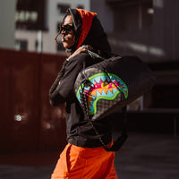SPRAYGROUND® DUFFLE SLIME TAKEOVER DUFFLE