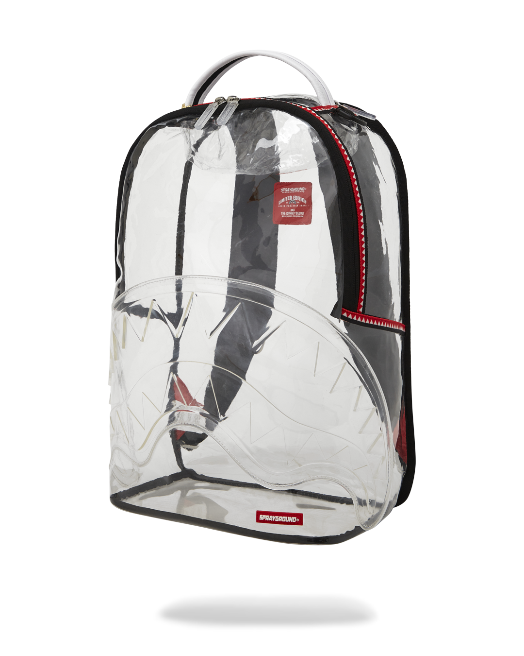 SPRAYGROUND® BACKPACK VSM PIPING DLX CLEAR BACKPACK
