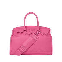 SPRAYGROUND® HANDBAG JAMES GLOBAL PINK SPIRKIN HANDBAG