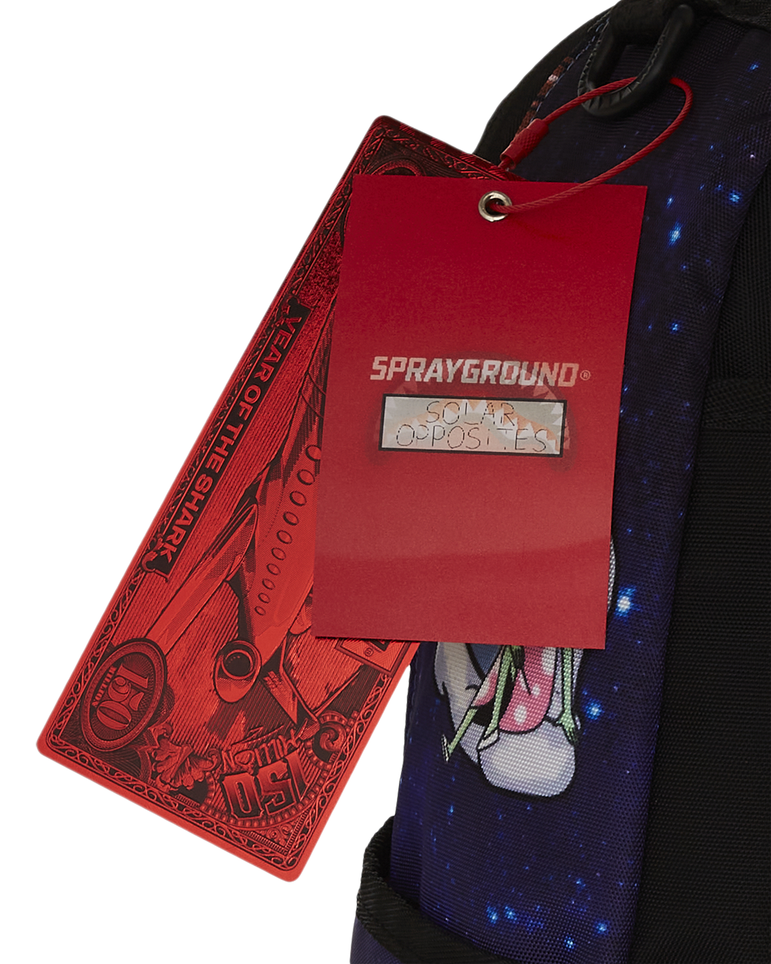 SPRAYGROUND® BACKPACK SOLAR OPPOSITES CRASH SHARKMOUTH DLXR BACKPACK