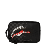 SPRAYGROUND® TOILETRY UNFINISHED SHARK TOILETRY BAG