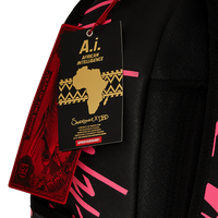 SPRAYGROUND® BACKPACK A.I. AFRICAN INTELLIGENCE PRIDE AND POWER BACKPACK - SANDFLOWER COLLAB