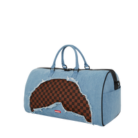 SPRAYGROUND® DUFFLE DENIM SHARK DUFFLE