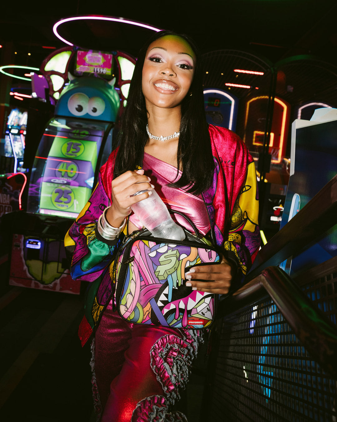 SPRAYGROUND® SNACK PACK TRIPPIN DAILY LUNCHBOX