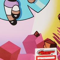 SPRAYGROUND® BACKPACK POWERPUFF BUSTIN THRU DLXSV BACKPACK