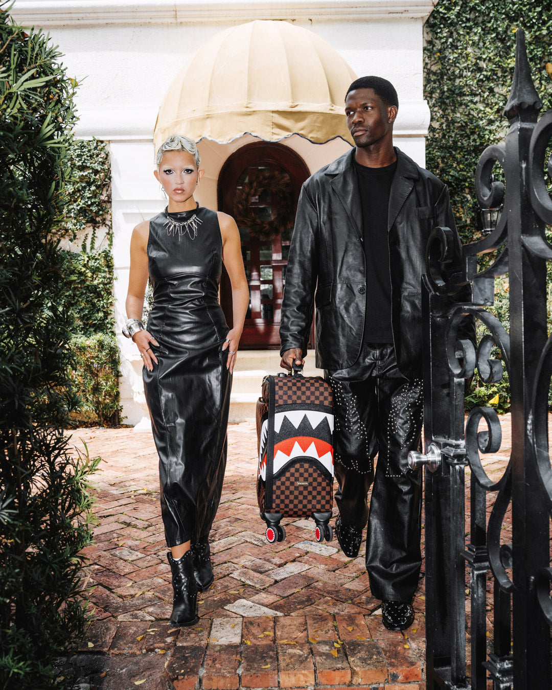 SPRAYGROUND® LUGGAGE SAWTOOTH SHARKS IN PARIS CARRY-ON LUGGAGE