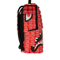 SPRAYGROUND® BACKPACK MADE OF WOVEN LABELS SHARK BACKPACK