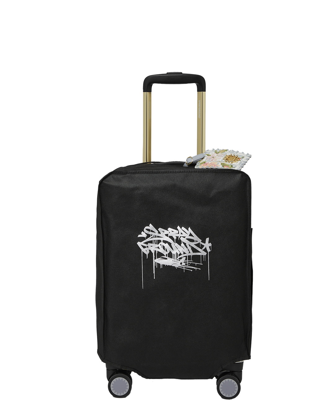 SPRAYGROUND® LUGGAGE A.I. AFRICAN INTELLIGENCE ELEGANT ENERGY CARRY-ON LUGGAGE - SANDFLOWER COLLAB