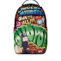 SPRAYGROUND® BACKPACK MONOPOLY GRAFFITI GOLD RUSH DLXR BACKPACK
