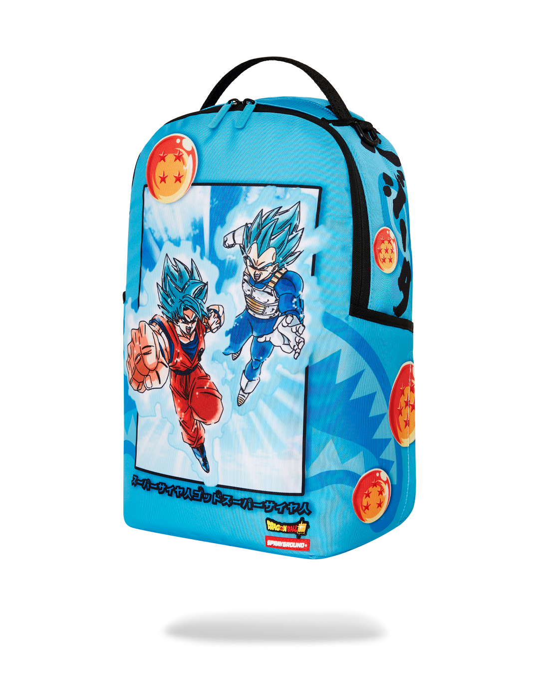 SPRAYGROUND® BACKPACK SUPER SAIYAN BLUE GOKU AND VEGETA