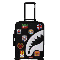 SPRAYGROUND® LUGGAGE GLOBAL MOGUL BILLIONAIRE IMPERIAL CARRY-ON LUGGAGE
