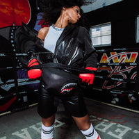 SPRAYGROUND® CROSSBODY FLY KNIT MOUTH SAVVY CROSSBODY