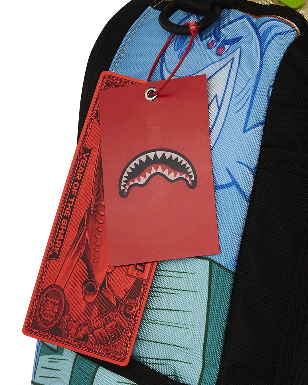 SPRAYGROUND® BACKPACK TIMMY SITTING ON MONEY CHAIR BACKPACK
